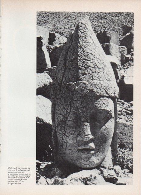 LAMINA V18769: Cabeza de la estatua de Antioco I