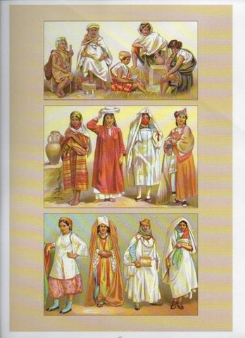 LAMINA V18339: The 19th Century antique civilizations. Algeria - Tunisia