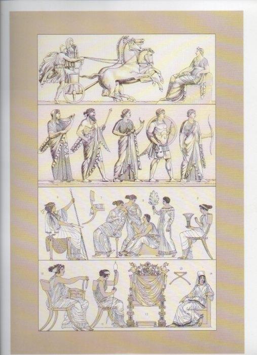 LAMINA V18324: The ancient world. Greco-Roman. An exchange of ideas