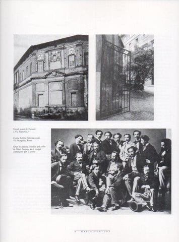 LAMINA V18466: Fortuny i un grup de pintors a Roma 1864