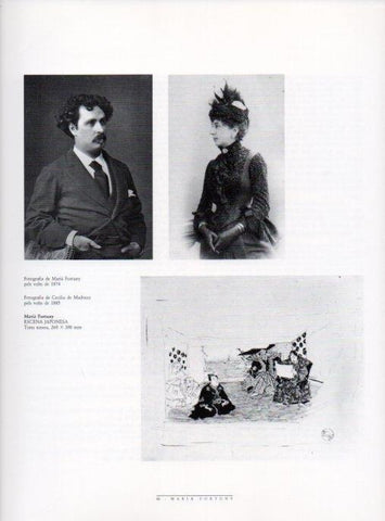 LAMINA V18478: Fotografias de Fortuny 1874 i Cecilia de Madrazo 1885