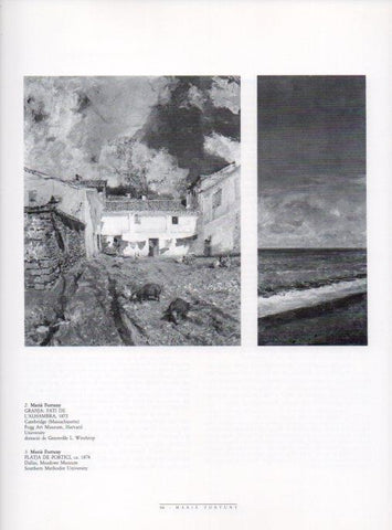 LAMINA V18482: Granja pati de l'Alhambre i Platja de Portici per Fortuny