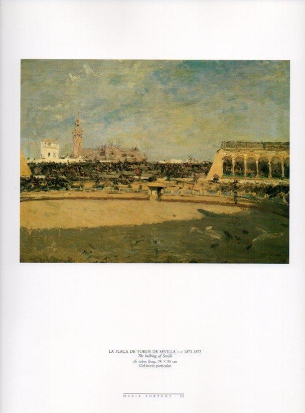 LAMINA V18513: La plaça de toros de Sevilla per Fortuny