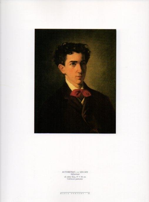 LAMINA V18487: Autoretrat per Fortuny