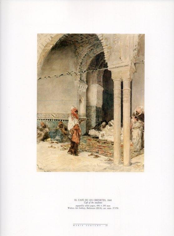 LAMINA V18501: El café de les Orenetes per Fortuny