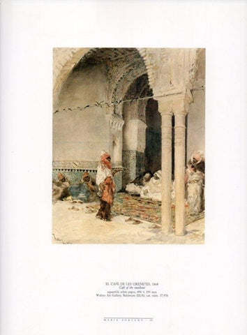 LAMINA V18501: El café de les Orenetes per Fortuny