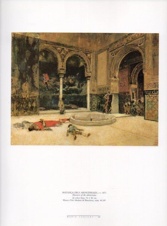 LAMINA V18505: Matança dels abencerrajes per Fortuny