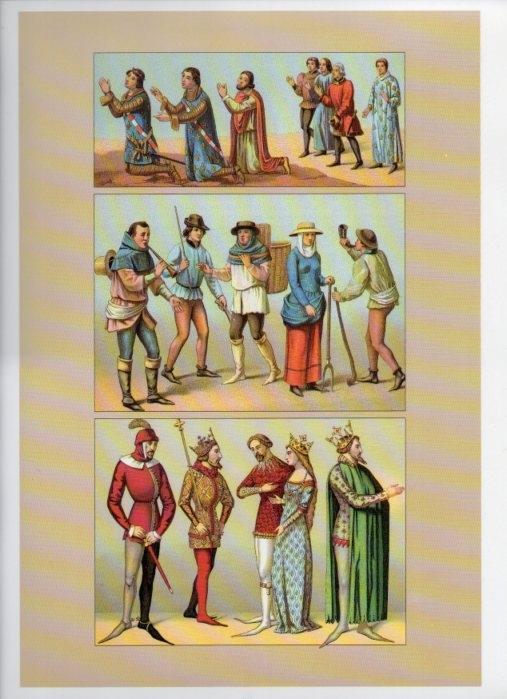 LAMINA V18376: Europe from Byzantium to the 1800s. Europe. The middle ages - New Styles