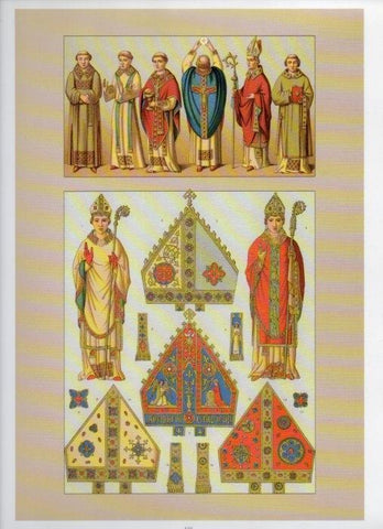LAMINA V18372: Europe from Byzantium to the 1800s. Europe. The middle ages - The church