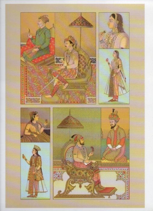 LAMINA V18355: The 19th Century antique civilizations. India. The conquering moguls