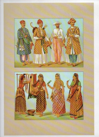 LAMINA V18356: The 19th Century antique civilizations. India. Classes and Castes