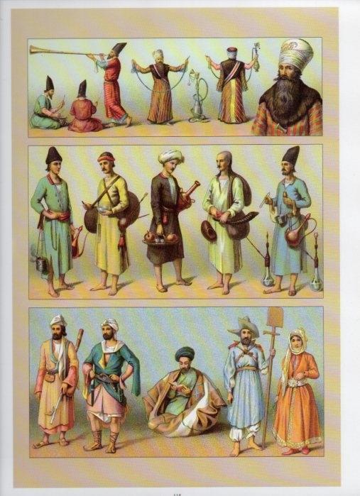 LAMINA V18363: The 19th Century antique civilizations. The Middle East. Men