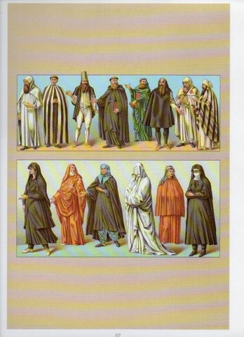 LAMINA V18364: The 19th Century antique civilizations. The Orient. Christian monks and nuns