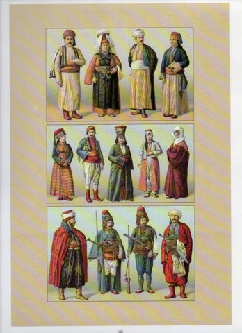 LAMINA V18366: The 19th Century antique civilizations. Turkey. Kurdish woman