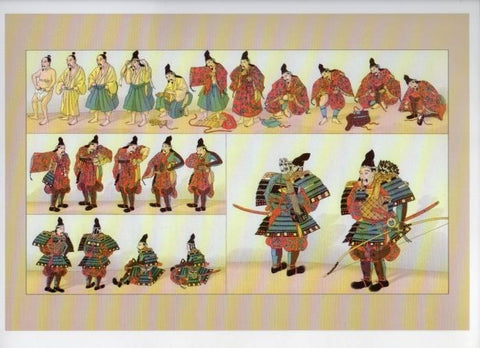 LAMINA V18348: The 19th Century antique civilizations. Japan. Military costume