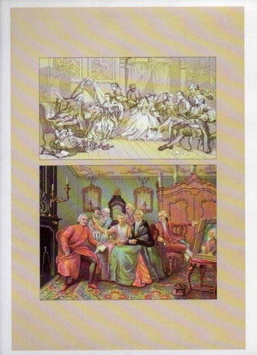 LAMINA V18422: The early 18th century. French manners and english stolidity