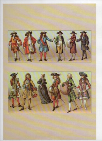 LAMINA V18418: Europe. The early 18th century. Orders and decorations
