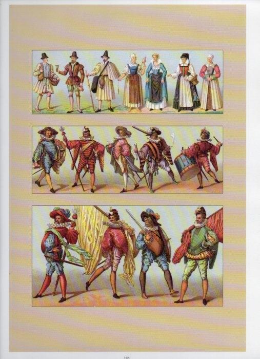 LAMINA V18397: France. The 16th century. Peasants and soldiers