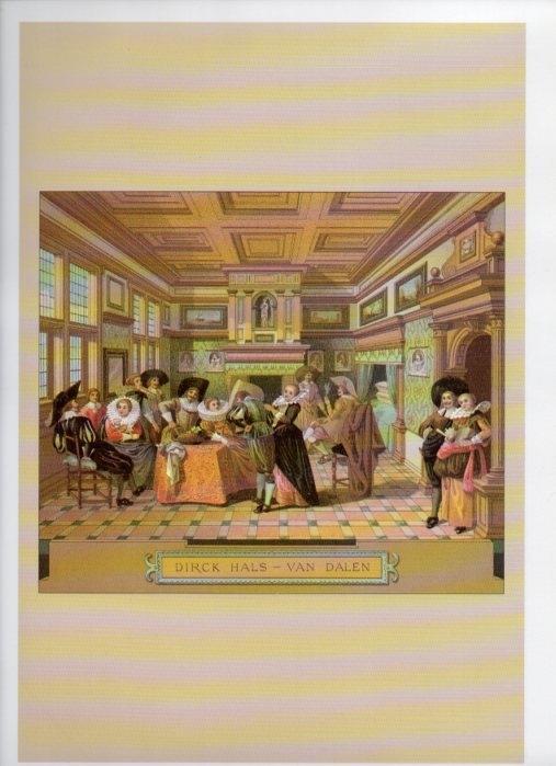 LAMINA V18401: Holland. A 17th century salon