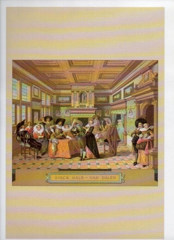 LAMINA V18401: Holland. A 17th century salon