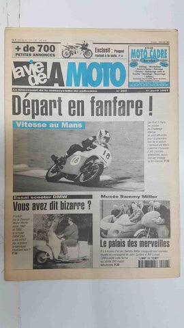 Revista: Magazine: La Vie de la Moto num 202, 1er avril 1997 - Depart en fanfare vitesse au Mans