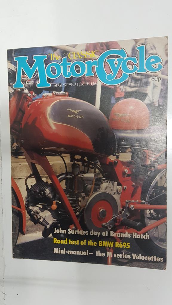 Revista: The Classic MotorCycle num 2, august/september 1981 - Road test of the BMW R695