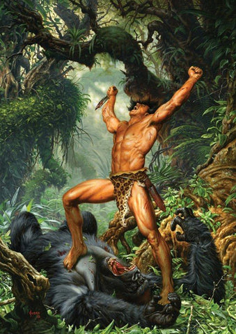 Poster DIN 4 numero 0856: Tarzan de Jusko