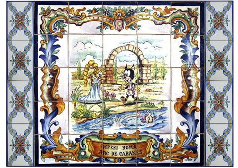 Poster DIN 4 numero 0871: Pumby ceramica valenciana: Imperi Roma-Arsc de Cabanes