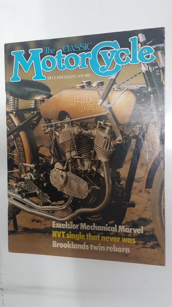 Revista: The Classic MotorCycle num 4, december/january 1982 - Excelsior Mechanical Marvel, Brooklands Twin Reborn