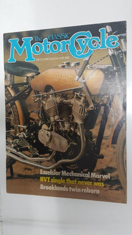 Revista: The Classic MotorCycle num 4, december/january 1982 - Excelsior Mechanical Marvel, Brooklands Twin Reborn