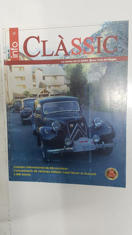Revista: InfoClassic num 55, estiu 05. La revista del Classic Motor Club del Bages