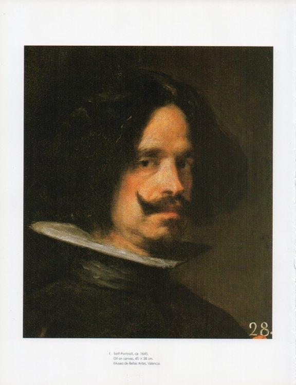 LAMINA V18896: Velazquez. Self-Portrait 1645