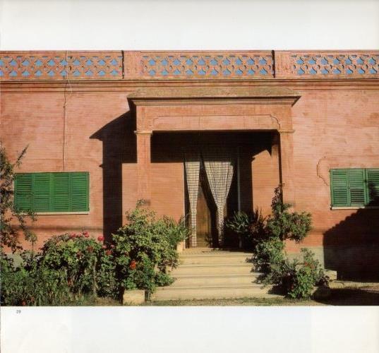 LAMINA V19593: Casa roja en la Isla Blanca, Ibiza