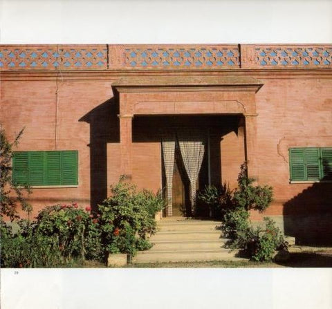 LAMINA V19593: Casa roja en la Isla Blanca, Ibiza