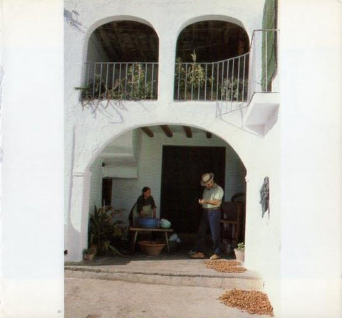 LAMINA V19594: Soportal en una casa en Ibiza