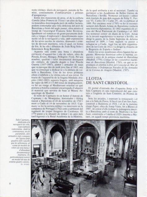 LAMINA V19616: Museu Maritim de Barcelona. Sala Capmany