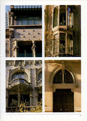 LAMINA V19421: Casa Thomas de Barcelona. Torreon, tribuna y balcon