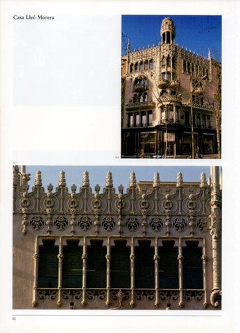 LAMINA V19434: Casa Lleo Morera. Fachada principal