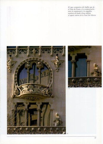 LAMINA V19435: Casa Lleo Morera. Balcon del segundo piso