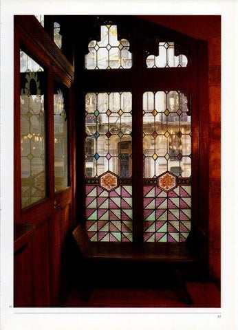 LAMINA V19423: Casa Thomas de Barcelona. Ventana de la planta baja