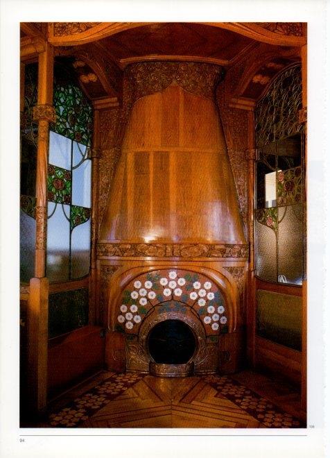 LAMINA V19436: Casa Lleo Morera. Chimenea