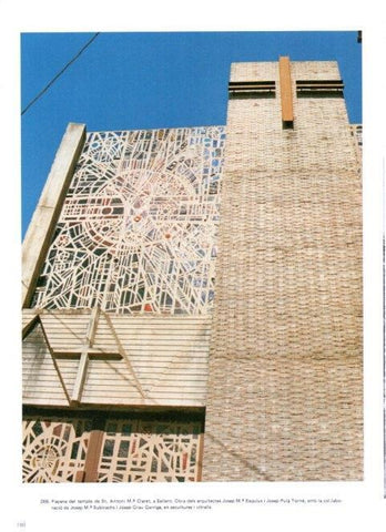 LAMINA V19388: Façana del temple de St. Antoni Mª Claret a Sallent