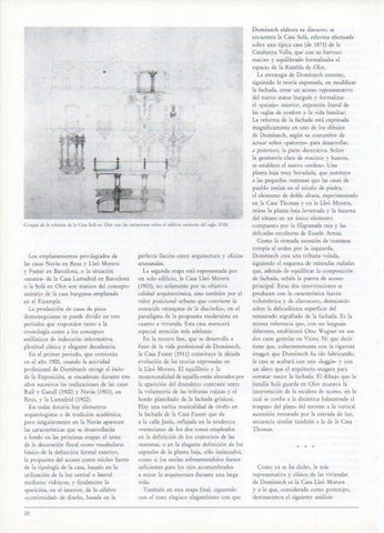 LAMINA V19402: Reforma de la Casa Sola de Olot por Domenech i Montaner