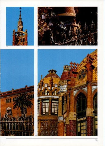 LAMINA V19441: Hospital de Sant Pau. Cupulas de los pabellones