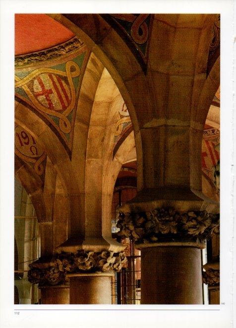 LAMINA V19444: Hospital de Sant Pau. Portico de entrada