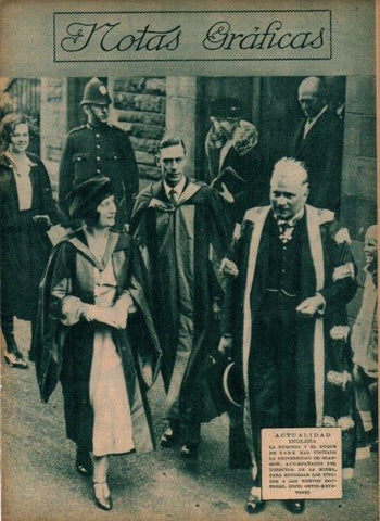 LAMINA V19777: Los duques de York en universidad de Glasgow
