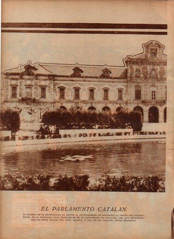 LAMINA V19781: Parlamento de Cataluña