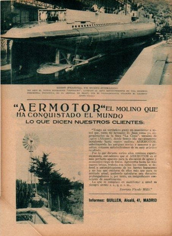 LAMINA V19758: Submarino Centauro en Brest, Francia