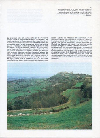 LAMINA V19834: Vista de Florejacs, Segarra