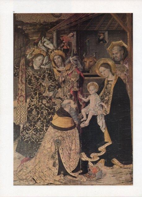 LAMINA V19848: Retaule del conestable de Portugal Jaume Huguet